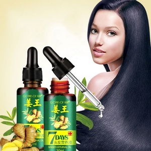 Cuidado del cabello Crecimiento Jengibre Aceite capilar Tratamiento anticaída Aceite esencial Hombres y mujeres 30ml - Product Image 5