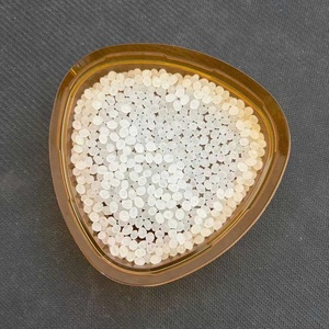Gran oferta de fábrica, polvo de gránulos de resina PLA PBAT de almidón de maíz biodegradable para aplicaciones de grado de película de fibras y bolsas de plástico - Product Image 6