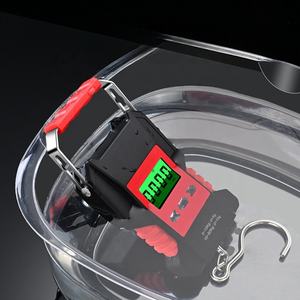 Yousya 50KG grand jeu échelle règle ruban à mesurer étanche <span class=keywords><strong>LED</strong></span> ressort suspendu unité de pêche convertisseur (KG/OZ/JIN/LB) USB - Product Image 5