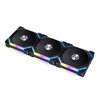 Ventilador RGB para PC Lian Li UNI FAN SL120 V2-3B, Nuevo Ventilador de Refrigeración para Juegos con Disipador de Calor de Plástico para Computadora