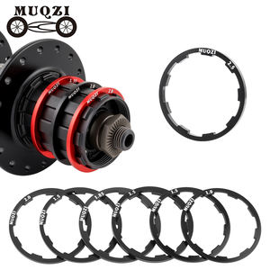 Bisiklet volan kaset conta Hub paspayı 1/1.5/2/1.85/2.18/2.35/2/2.5mm alt braket Spacer bisiklet yivli tip Hub yıkayıcı - Product Image 1