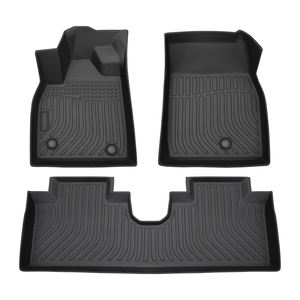 Tapis de sol de luxe pour Ford Mustang Mach-<span class=keywords><strong>E</strong></span> 2015-2025 – Tapis de sol sur mesure, tapis intérieurs imperméables - Product Image 1