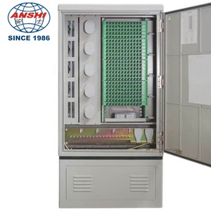 Gabinete de distribución de <span class=keywords><strong>fibra</strong></span> ANSHI para exteriores <span class=keywords><strong>FDT</strong></span> 288 con 48 96 144 288 576 720 núcleos para redes 4G y 3G Producto FTTH - Product Image 6