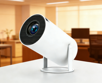 Proyector LCD JLF HY300 PRO 720p Android 11 LED con Soporte 4K, Portátil para Uso en Exteriores y Entretenimiento en el Hogar