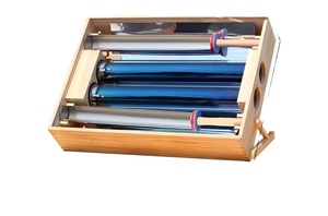 Barbecue <span class=keywords><strong>solaire</strong></span> sans fumée avec étui en bois, <span class=keywords><strong>tube</strong></span> à vide unique, portable, pour le camping en plein air, <span class=keywords><strong>four</strong></span> à barbecue <span class=keywords><strong>solaire</strong></span> - Product Image 6