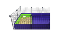 Plaques en PP recyclé double paroi imperméables pour base de cage à cochon d'Inde, produits ménagers DIY en gros