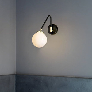 Scandinavian phong cách đơn giản phòng khách nghiên cứu phòng ngủ cạnh giường ngủ xoay kính bóng đèn tường - Product Image 3