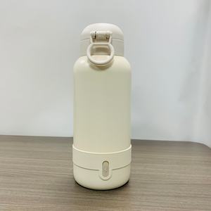 Hervidor Inalámbrico Portátil de Acero Inoxidable de 500 ml, Calentador de Botellas Recargable de Color para Niños, con Control de Temperatura, para Exteriores, Automóvil, Hotel - Product Image 6
