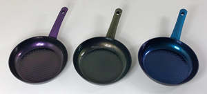 Sartén Antiadherente de Alta Calidad con Relieve 3D de Diamante, Revestimiento Cerámico y Fondo de Inducción para Facilitar la Cocina - Product Image 5