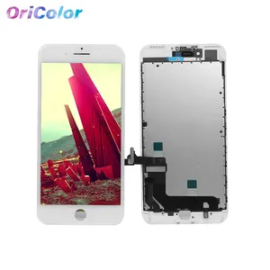 โทรศัพท์มือถือจอแอลซีดี Digitizer สำหรับ iPhone 7พลัสหน้าจอสีที่ดีขึ้น,จอแสดงผล LCD สำหรับ iPhone 7บวก