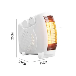 220v ventilateur électrique chauffage poêle <span class=keywords><strong>radiateur</strong></span> hiver plus chaud chauffage ventilateur pour la maison économie d'énergie silencieux salle de bain radiateurs - Product Image 5