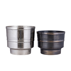 Buy Metal <b>Decorative</b> <b>Vase</b> Modern Flower <b>Vase</b> for Home Decor Rustic Finish Table Centerpiece Display Use - Product Image 3