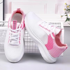 2026 New Women's Spring Mesh Upper Breathable Lightweight Lace-Up Closure Casual <b>Shoes</b> <b>Comfortable</b> Non-Slip - Product Image 2