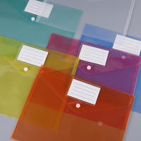 Carpeta de archivos de cartera de plástico PP A4 con logotipo personalizado de gran venta, documento de oficina expandible con productos de archivo duraderos