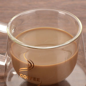 Double-Wall Insulated <strong>Glasses</strong> Double Wall <strong>Glass</strong> Cup Cafe <strong>Latte</strong> <strong>Glass</strong> - Product Image 2
