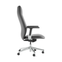 Chaise de bureau de direction ergonomique inclinable en cuir véritable, mobilier de bureau contemporain de luxe