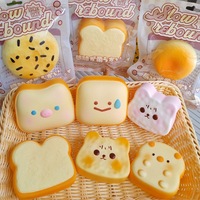 Nourriture Slow Rising Squishy Toy Bun Pain Animal Kawaii Peluches Enfant Squeeze Squishy Soulagement Du Stress Jouets pour Adultes Enfants