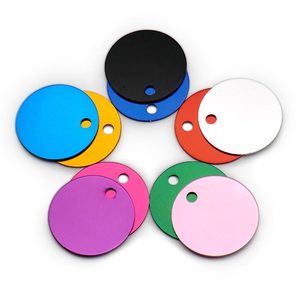 100 unids/set Placa de nombre personalizada etiqueta de identificación de mascota etiquetas de identificación de <span class=keywords><strong>perro</strong></span> personalizadas accesorios de Collar Etiqueta de <span class=keywords><strong>perro</strong></span> en blanco <span class=keywords><strong>colgante</strong></span> de aluminio para mascotas - Product Image 6