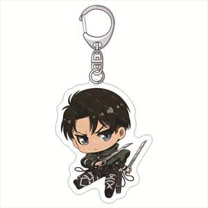 Llavero Acrílico <span class=keywords><strong>de</strong></span> Anime <span class=keywords><strong>de</strong></span> <span class=keywords><strong>Ataque</strong></span> a <span class=keywords><strong>los</strong></span> <span class=keywords><strong>Titanes</strong></span>, Varios Estilos en Existencia, Eren Yeager, Levi, Colgante <span class=keywords><strong>de</strong></span> Anime - Product Image 3