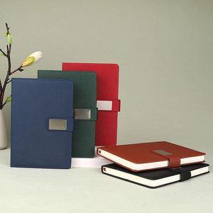 Customized A5 PU <b>Leather</b> Address Book Silk Screen Printed Logo-Corporate Team-Building Annual Events Gift Set Portable Design - Product Image 3