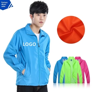 Autumn Group Work Clothes Customized <strong>Men's</strong> Women's Windbreaker Logo Printed <strong>Long</strong> <strong>Sleeve</strong> Windproof Jackets <strong>Vests</strong> Waistcoats - Product Image 6