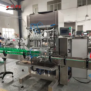 Chinese factory design 4 Head Liquid Automatic Filling machine