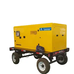 diesel generator 60kv a 100kva movable standby power genset 100kw silent diesel generators 125 kva power genset for sale