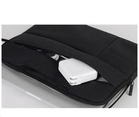 Sacs fourre-tout promotionnels en gros de 12 à 15 pouces, style simple et moderne, pour hommes et femmes, sacoche portable écologique en tissu pour ordinateur portable