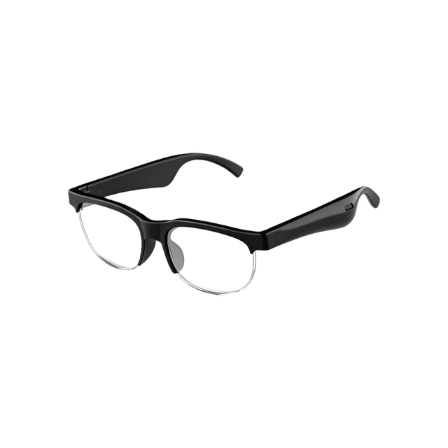 BT Smart Glasses Blue Light Blocking Open Ear Speaker Hands-Free Calls Built-in Microphone Bluetooth Audio Smart Glasses