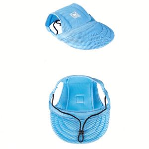 Gorra de béisbol transpirable de malla para perros con orificios para las orejas, sombrero de sol de verano para mascotas, gorras con visera para cachorros, para perros pequeños y medianos, y gatos. - Product Image 5