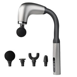 <span class=keywords><strong>Pistola</strong></span> <span class=keywords><strong>de</strong></span> Masaje Inalámbrica Potente y Saludable, 4 Cabezales <span class=keywords><strong>de</strong></span> Masaje, Recargable, para Hombros, Espalda, Cuello, Cintura, Piernas, <span class=keywords><strong>Pistola</strong></span> Eléctrica para Fascia - Product Image 6