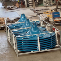 Dispositif d'agitation hyperboloïde haute efficacité pour le traitement des eaux usées