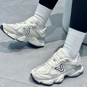 Calzado Deportivo de Malla Transpirable y Cuero de Lujo Modelo 9060, Diseño de Alta Calidad 2026, Zapatos Casuales de Moda para Hombre y Mujer - Product Image 6