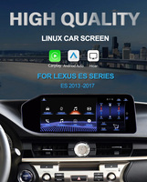 Système Linux Écran tactile Carplay Android AUTO Navigation GPS Autoradio Vidéo Stéréo pour Lexus ES 300h ES250 2013-2017