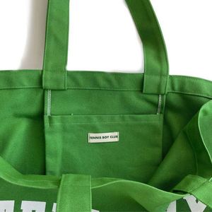 Lilalila Factory Reusable Designer Cloth Canvas Cotton Shopping Tote <b>Bag</b> With Custom Logo Printed - Product Image 2