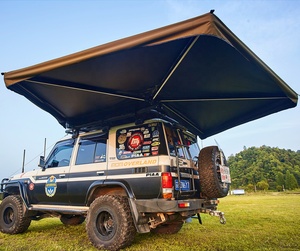 Expédition rapide 270 degrés aile de renard voiture tente de toit nouveau 3-4 personnes Camping et randonnée auvent produit - Product Image 2