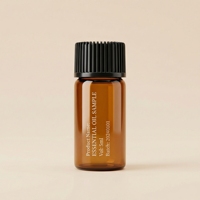 Flacons en verre ambré de 1 ml à 5 ml pour huiles essentielles, échantillons vides, impression sérigraphique, autocollants, recharge, emballage format d'essai – Approvisionnement direct usine