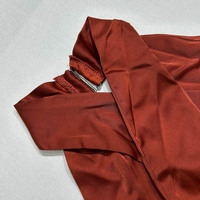 Nouvelle robe sirène haut de gamme sans manches, dos nu, coupe ajustée, à col croisé