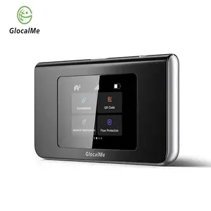 GlocalMe mini WiFi yönlendirici 3G/4G/5G WIFI6 taşınabilir wifi hotspot SIM ücretsiz hayır küresel seyahat için özel WiFi dolaşım