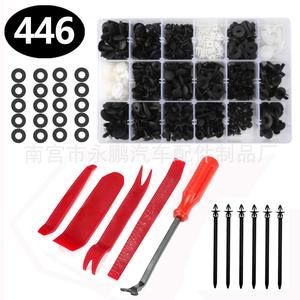 446Pcs Plastic <b>Car</b> <b>Clips</b> Kit With Tools For Door Panel Trim Repair - Product Image 1