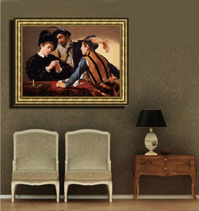 Dipinto a Olio Antico Grande Fatto a Mano su Misura di Xiamen con Cornice Dorata per Decorazione Murale di Soggiorno, Camera da Letto e Sala da Pranzo - Product Image 2