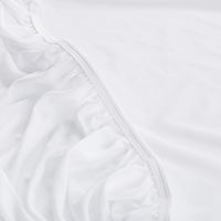Housse de matelas ajustée absorbante, respirante, douce, de qualité supérieure, avec poches profondes, lavable en machine, tricotée lisse, imperméable et anti-poussière