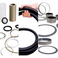 Rondelles plates en PTFE Ronghong, joint d'étanchéité/joint d'étanchéité ID 3 mm OD 6 mm, épaisseur 0,5 mm, couleur blanche