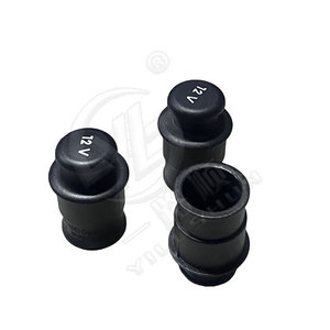 Xinyida Car Cigarette Lighter Cover 12V <b>Sliding</b> Dustproof Cap For Audi Volkswagen - Product Image 4