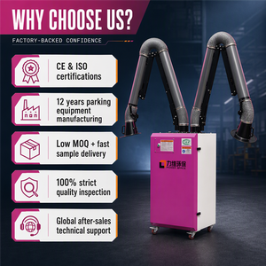 New High Quality Portable Welding Fume Extractor Purifier Dust Collector CE Certificate Industrial Vacuum Cleaner 3Kw Motor HEPA - Product Image 6