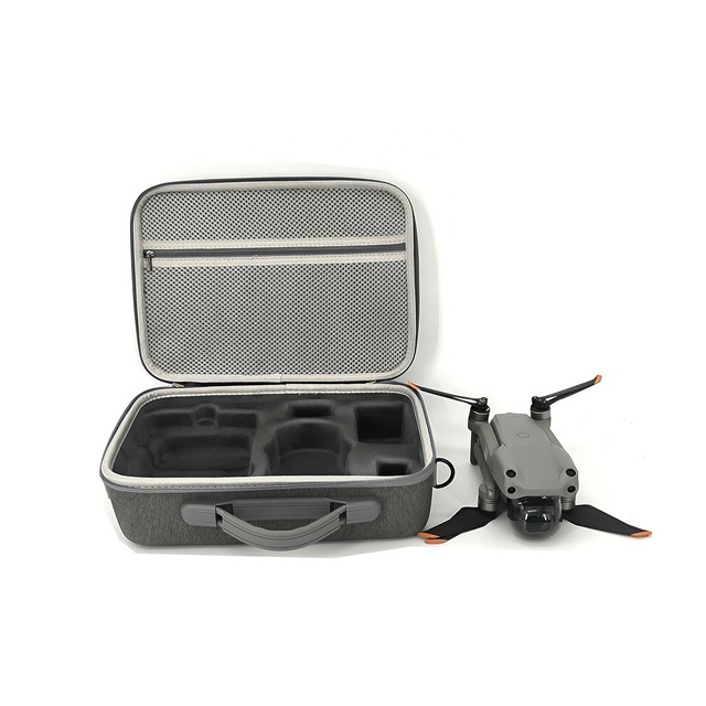 2026 Custom Logo EVA Hard Shell Waterproof Shockproof Nylon Carrying Case for Drone Digital Accessories-Travel