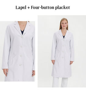 Uniformes de Hospital, Chaquetas Blancas de Doctora Personalizadas OEM ODM para Mujer - Product Image 3