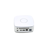 Mini PC à prix réduit, Intel Core I3-6100U, 2*DDR4, max 64 Go, M.2 SATA 2242 SSD, 5*USB, HD Mini DP, noir et blanc, ventilateur, mini ordinateur