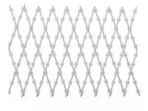 Hàn dao cạo lưới bảng mạ kẽm hoặc sơn tĩnh điện cho an ninh trang web - Product Image 2