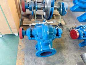 ปั๊มน้ำเสียแรงดันสูง ปั๊มน้ำแรงเหวี่ยงแนวนอนอัตราการไหลสูง รุ่น 200S-42A ความยาวสายปรับแต่งได้ - Product Image 5